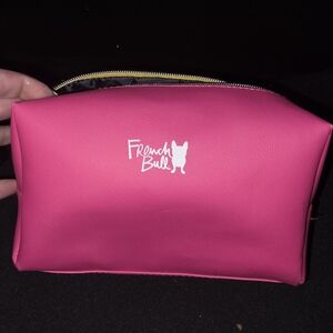 French Bull Pink Cosmetic Bag